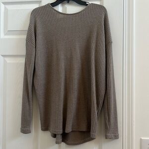 brown sweater from boutique